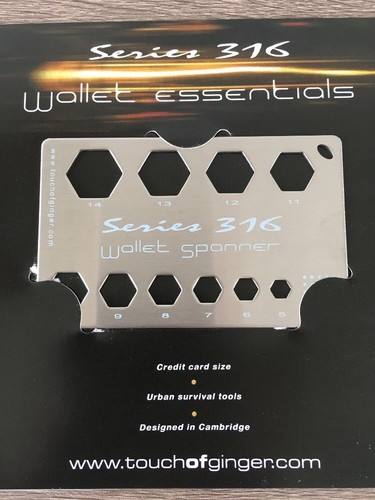 Credit card size wallet - card,