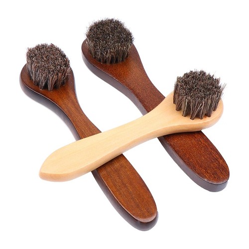Horse hair shoe - brush, long