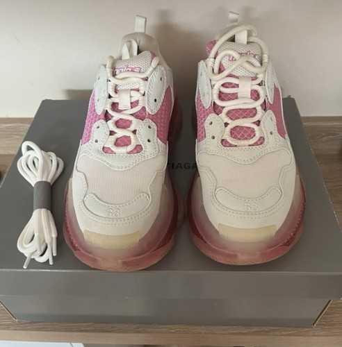 Balenciaga triple white pink - balenciaga,