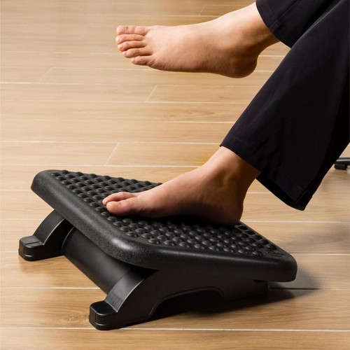 Adjustable footrest under - -,