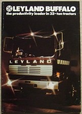 LEYLAND BUFFALO Truck Commercial Vehicle Sales Brochure c1974 #1331