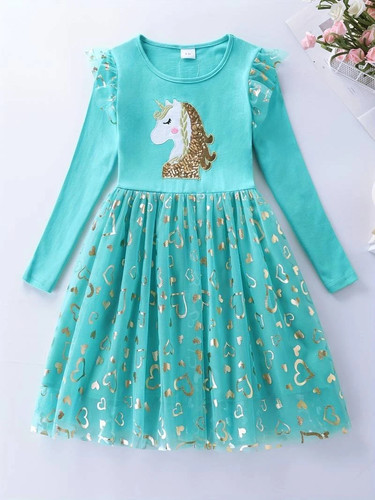 Pretty girl turquoise party - pretty,