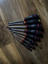 Facom Protwist 8 Piece Slotted and Phillips Screwdriver Set