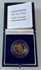 1984 Gold Proof Half Sovereign