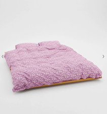 TEKLA ARTEK duvet set/ duvet cover 240x220 & 2 pillow cases/ PINK/ RRP £316