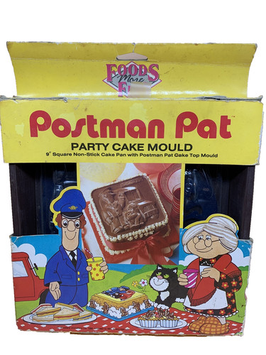 Postman pat cake mould baking - postman,