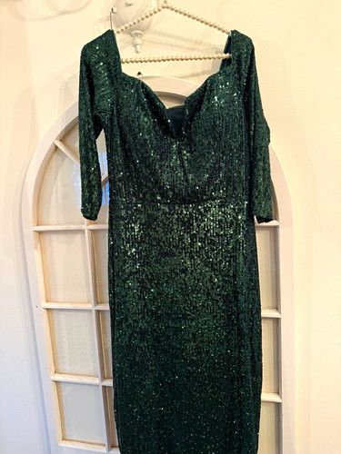 Xscape women green - green, sequin