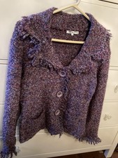 Elizabeth Scott Plum/Pink Mix Cardigan/Jacket Size M/L (14/16)
