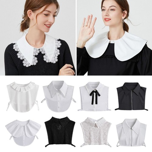 Cotton shirt fake collar - fake,