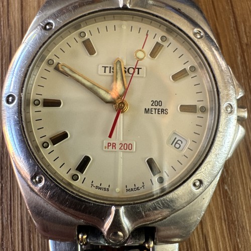 Tissot pr200 water resist 200m - water,