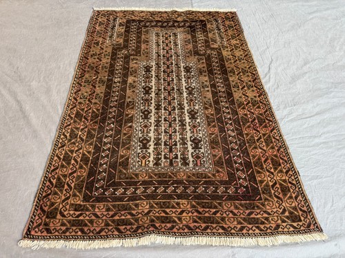 3x4 terracotta baluchi - baluchi, rug