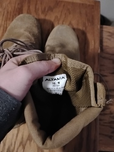 Altama tan combat boots w - altama,