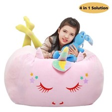colourful unicorn bean bag