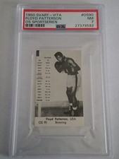 Floyd Patterson Rookie Card -