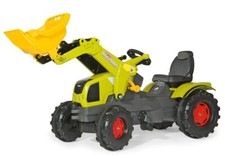 Rolly Childrens Ride-On Claas Axos 340 Tractor and Frontloader Outdoor Digger