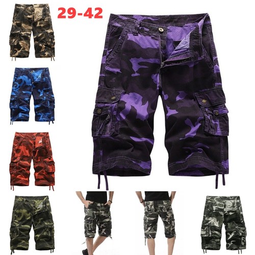 Men military cargo shorts - cargo,