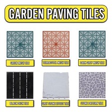 NEW HEAVY DUTY GARDEN PAVING