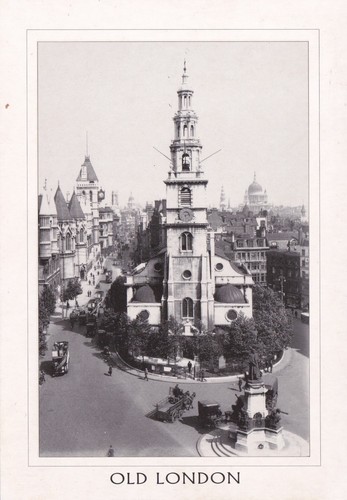Old london clement danes - old,