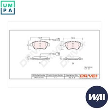 BRAKE PAD SET DISC BRAKE