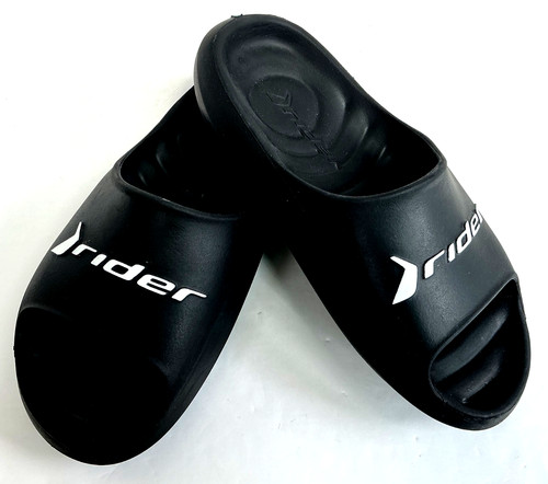 Men black rider sandals - black,