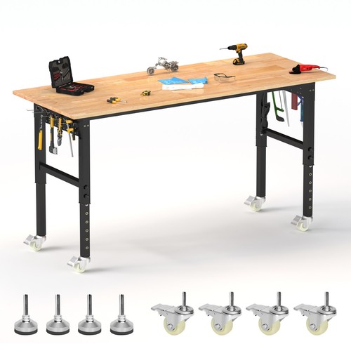 Adjustable work bench - work,