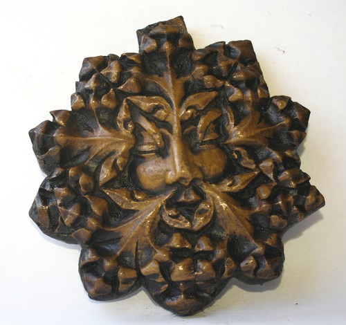 Green man reproduction - green,