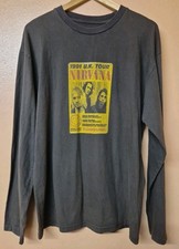 Nirvana T Shirt Brown Long