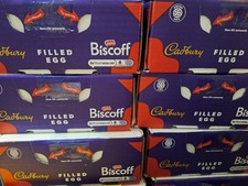 Cadbury Biscoff filled eggs