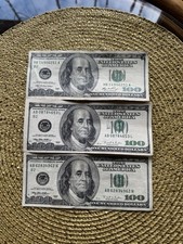 Hundred Dollar Bill Old Money