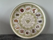 Wedgwood Calendar Plate 2001 Millennium series The Sciences, Boxed