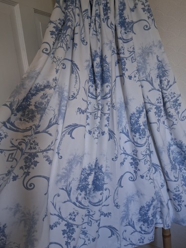 Dorma dunelm blue white french - blue,