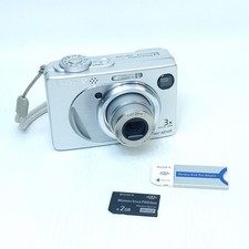 Sony Digital Camera Cybershot DSC-W1 5.1MP Silver / With 2GB Card | Free UK P&P 