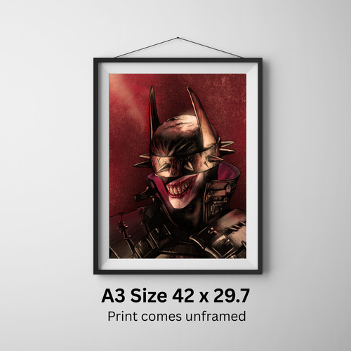 The batman who laughs - a3, art