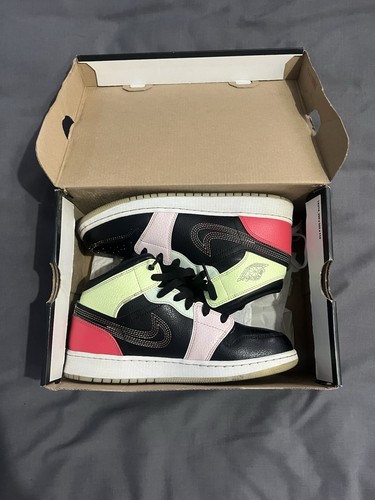 Air jordan mid - mid, leather