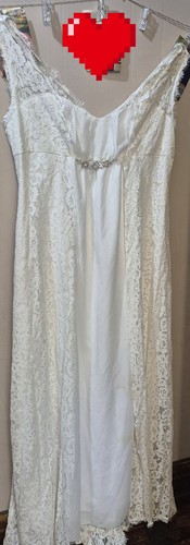 Lace wedding dress - lace,