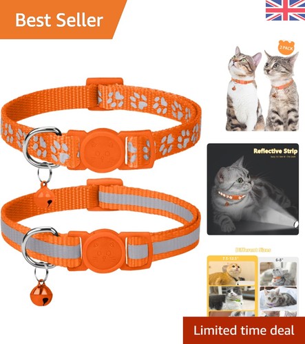 Pack reflective nylon cat - 2-pack,