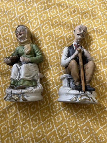 Vintage bisque characters - vintage,