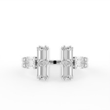 DPRN0028 18K White Gold Open