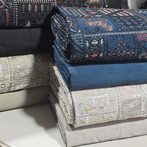 Premium embroidered silk - premium,