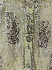 Juliet Dunn Beaded Kaftan Size 1