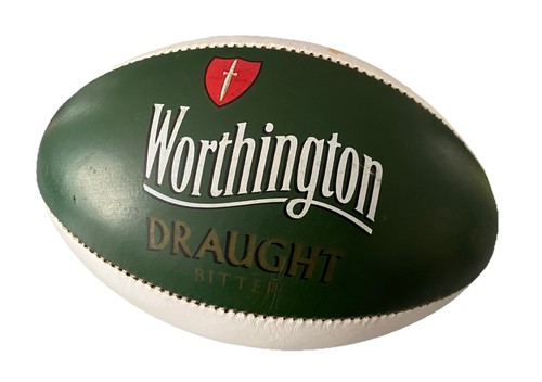 Worthington bitter rugby - bitter, ball
