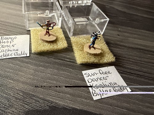 Micro miniature kachina dolls - micro,