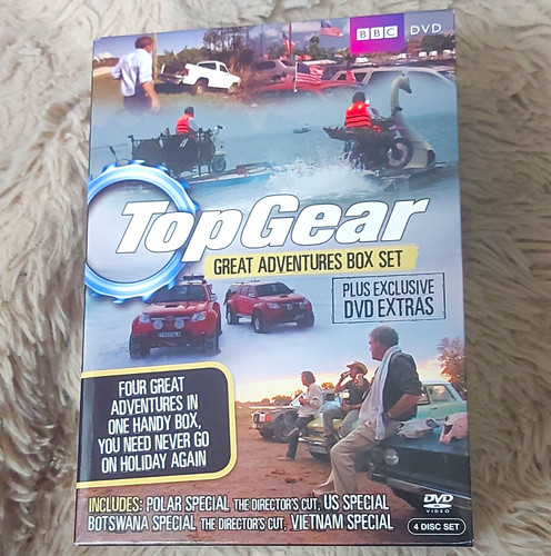 Top gear great adventures - top, box