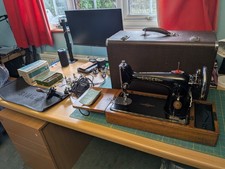 Vintage singer 201k industrial - singer,