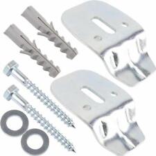 Washroom Bathroom Sink Cloakroom Basin Fitting Kit Bracket Corner Solid Fixing 8
