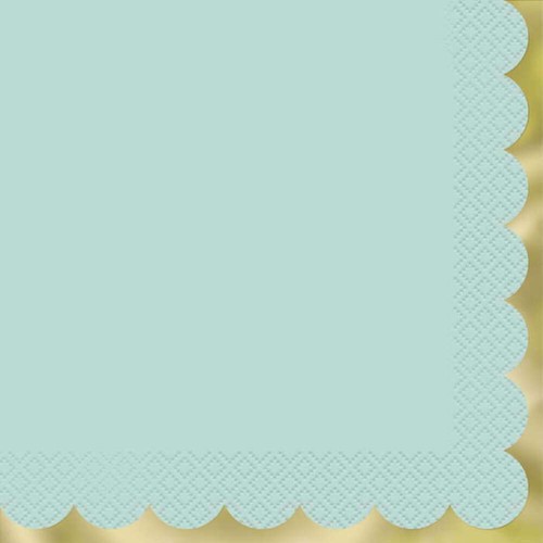 Scalloped party napkins pastel - party,