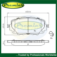 Premier Front Brake Pads Set