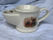 VINTAGE OLD WADE SHAVING CUP / MUG LA MANCELLE CAR FRONT