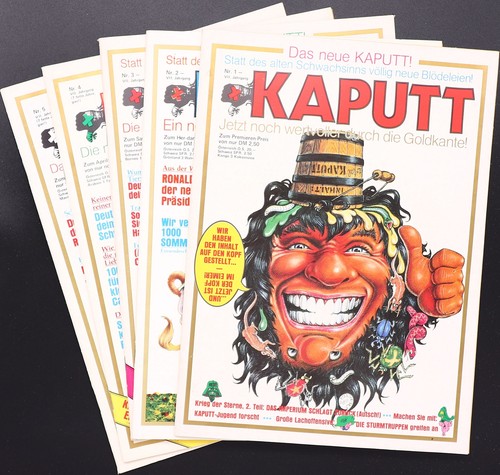 Broken satire magazine - satire, large