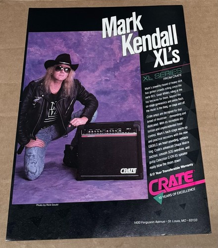 Mark kendall crate amps - mark,